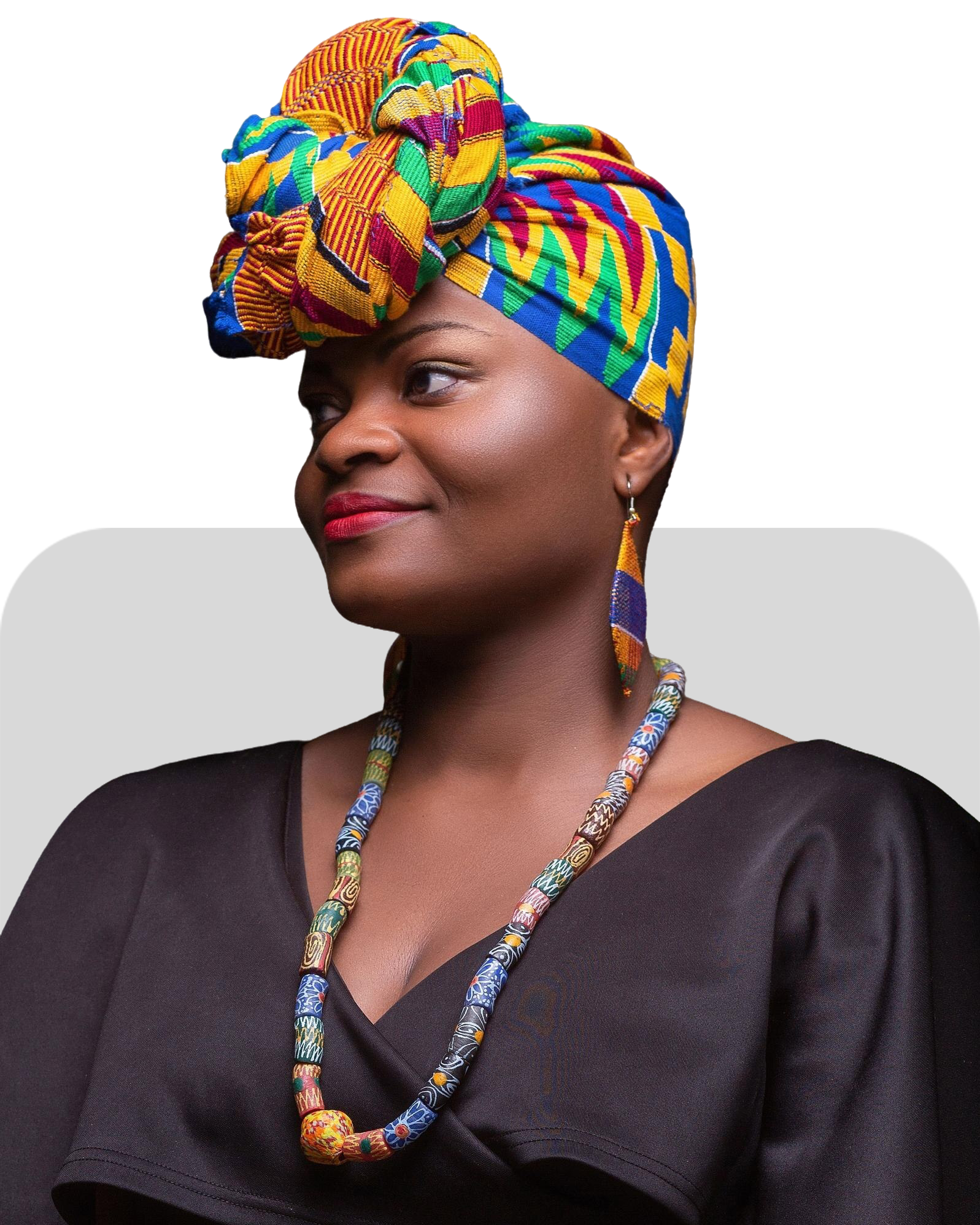 Femme accompagnée par NPOWA